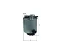 MAHLE Palivov filtr ‐ MAO KL 440/14