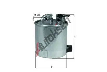 MAHLE Palivov filtr MAO KL 440/23, KL 440/23