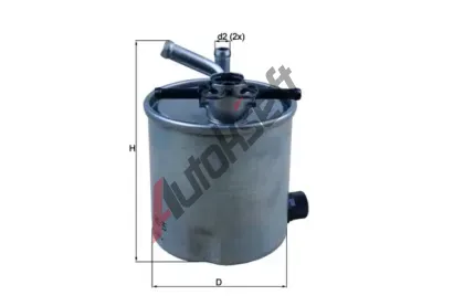 MAHLE Palivov filtr MAO KL 440/35, KL 440/35