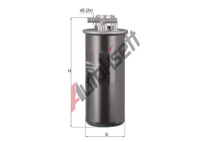 MAHLE Palivov filtr MAO KL 454, KL 454