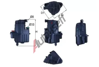 MAHLE Palivov filtr MAO KL 469, KL 469