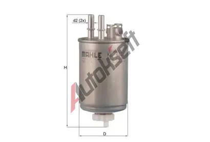 MAHLE Palivov filtr MAO KL 483, KL 483