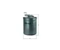 MAHLE Palivov filtr ‐ MAO KL 494