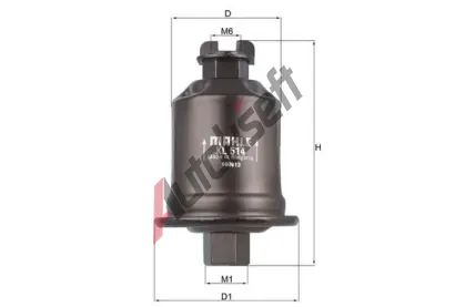 MAHLE Palivov filtr MAO KL 514, KL 514