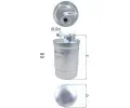 Palivový filtr MAHLE ‐ MAO KL 554D Palivový filtr MAHLE ‐ MAO KL 554D