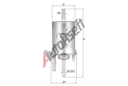 MAHLE Palivov filtr MAO KL 572, KL 572