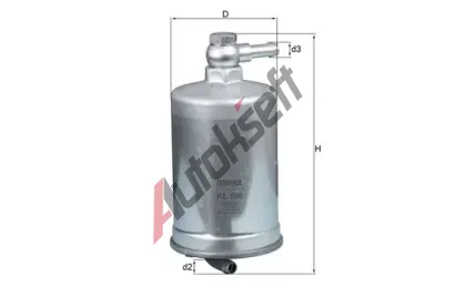 MAHLE Palivov filtr MAO KL 599, KL 599