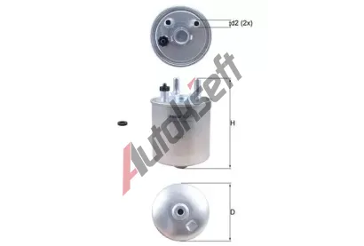 MAHLE Palivov filtr MAO KL 639D, KL 639D