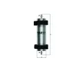 MAHLE Palivov filtr ‐ MAO KL 660