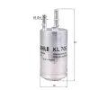 Palivov filtr MAHLE ‐ MAO KL 705