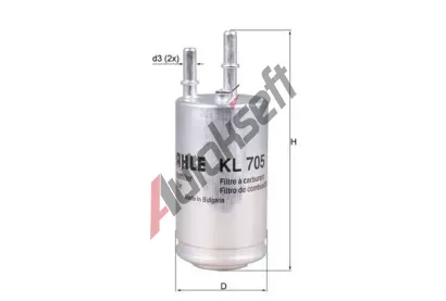MAHLE Palivov filtr MAO KL 705, KL 705