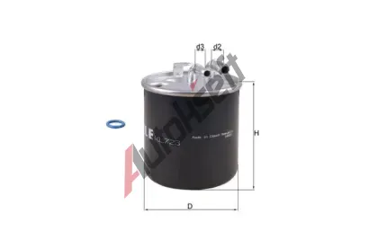 MAHLE Palivov filtr MAO KL 723D, KL 723D