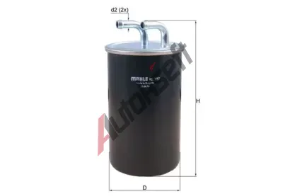 MAHLE Palivov filtr MAO KL 737, KL 737