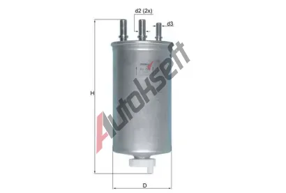 MAHLE Palivov filtr MAO KL 781, KL 781
