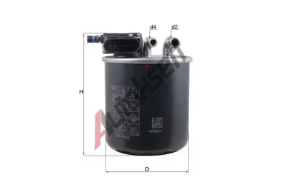 MAHLE Palivov filtr MAO KL 942, KL 942