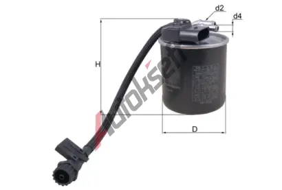 MAHLE Palivov filtr MAO KL 947, KL 947