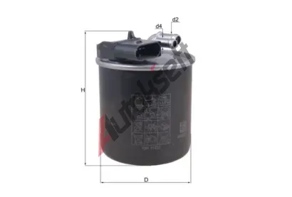 MAHLE Palivov filtr MAO KL 950, KL 950
