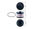 MAHLE Palivov filtr ‐ MAO KX 199D
