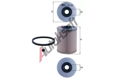 MAHLE Palivov filtr MAO KX 206D, KX 206D