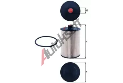 MAHLE Palivov filtr MAO KX 217D, KX 217D