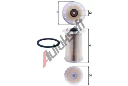 MAHLE Palivov filtr MAO KX 229D, KX 229D