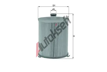 MAHLE Palivov filtr MAO KX 245/4D, KX 245/4D