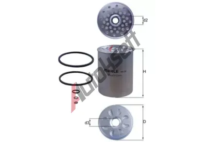 MAHLE Palivov filtr MAO KX 24D, KX 24D