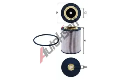 MAHLE Palivov filtr MAO KX 267D, KX 267D