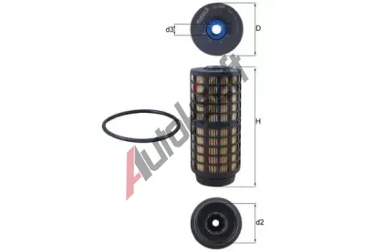 MAHLE Palivov filtr MAO KX 399D, KX 399D
