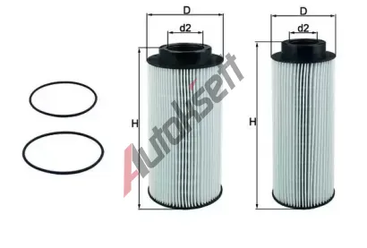 MAHLE Palivový filtr MAO KX 439KIT, KX 439KIT MAHLE Palivový filtr MAO KX 439KIT, KX 439KIT