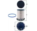 Palivov filtr MAHLE ‐ MAO KX 493D