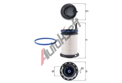 MAHLE Palivov filtr MAO KX 494D, KX 494D