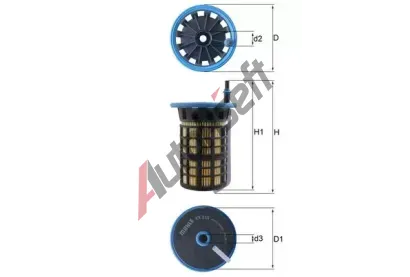 MAHLE Palivov filtr MAO KX 515, KX 515