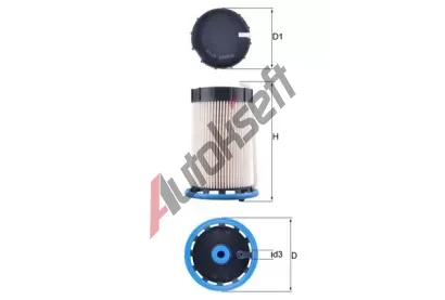 MAHLE Palivov filtr MAO KX 592, KX 592
