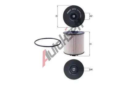 MAHLE Palivov filtr MAO KX 67/2D, KX 67/2D