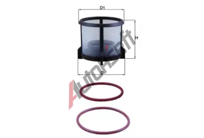 MAHLE Palivov filtr MAO KX 72D2, KX 72D2