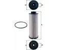 Palivov� filtr&nbsp;MAHLE&nbsp;&dash;&nbsp;MAO KX 73/2D