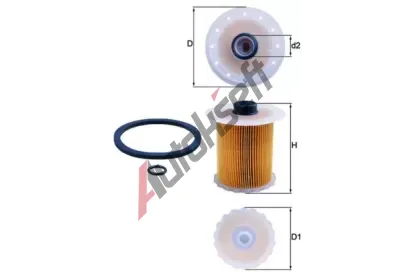 MAHLE Palivov filtr MAO KX 81D, KX 81D