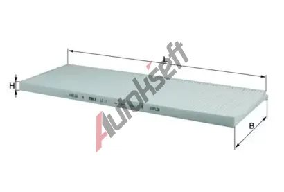 MAHLE Filtr - vzduch v interiru MAO LA 11, LA 11