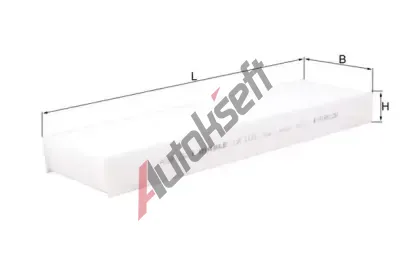 MAHLE Filtr vzduchu v interiru MAO LA 1121, LA 1121