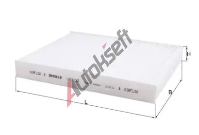 MAHLE Filtr vzduchu v interiru MAO LA 1123, LA 1123