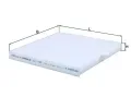 MAHLE Filtr vzduchu v interi�ru&nbsp;&dash;&nbsp;MAO LA 1175