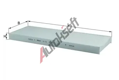 MAHLE Filtr - vzduch v interiru MAO LA 118, LA 118