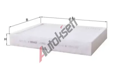 MAHLE Filtr vzduchu v interiru MAO LA 1263, LA 1263