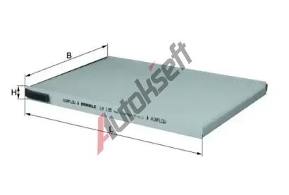 MAHLE Filtr - vzduch v interiru MAO LA 135, LA 135