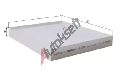 MAHLE Filtr vzduchu v interiru MAO LA 1526, LA 1526