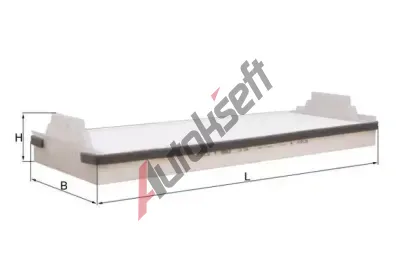 MAHLE Filtr vzduchu v interiru MAO LA 154, LA 154