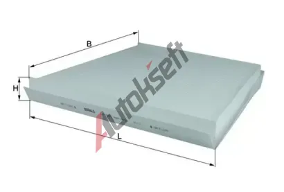 MAHLE Filtr vzduchu v interiru MAO LA 156/1, LA 156/1