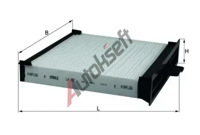 MAHLE Filtr vzduchu v interiru MAO LA 227, LA 227