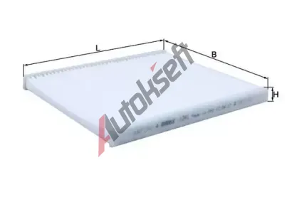 MAHLE Filtr vzduchu v interiru MAO LA 241, LA 241